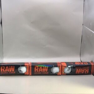 Lot Of Golf Balls And Golf Gloves Raw Distance Titanium Gold Pinnacle NIB